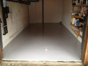 Epoxy i liten garasje