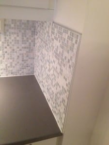 Metal mosaik i børstet stål 2